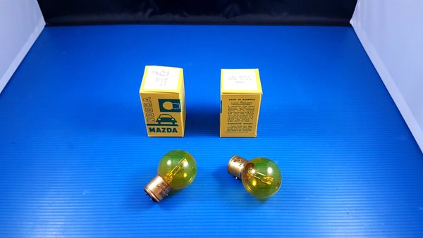 Ampoule, lampe Code Standard jaune 12V 36/45W BA21d MAZDA NEUVE